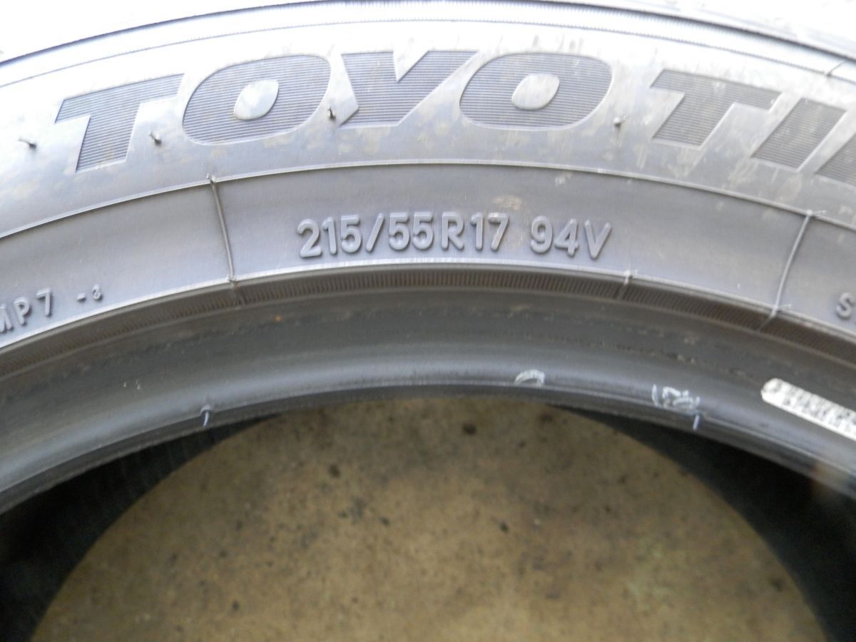 215/55R17 トーヨー TRANPATH MP7 ラジアルタイヤ 4本SET 2025年製 夏
