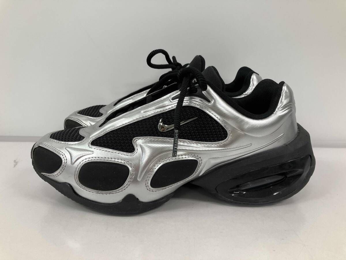 NIKE ナイキ AIR MAX MUSE エアマックスミューズ FV1920-001 ブラック×メタリックシルバー ウィメンズ スニーカー 23.5cm