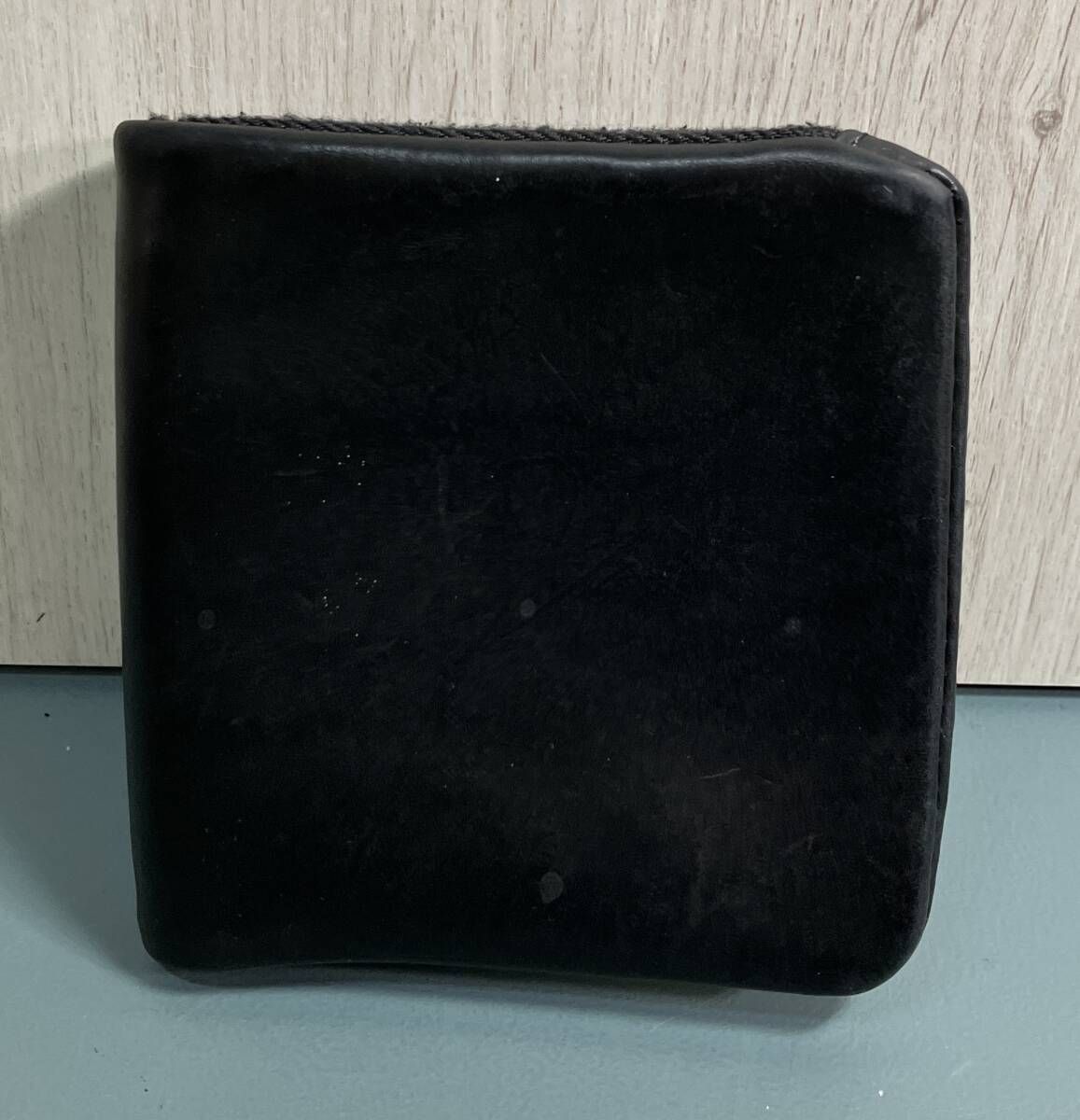 tochca/トーチカ/二つ折り財布/中縫い二つ折り財布/BLK/GUIDI CALF