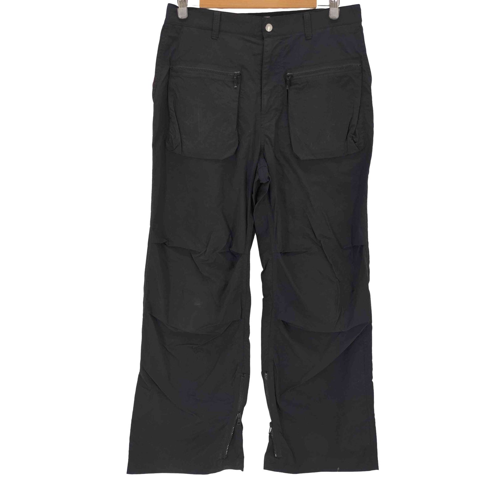 マツフジ MATSUFUJI Cargo Pocket Nylon Wide Trousers メンズ 3