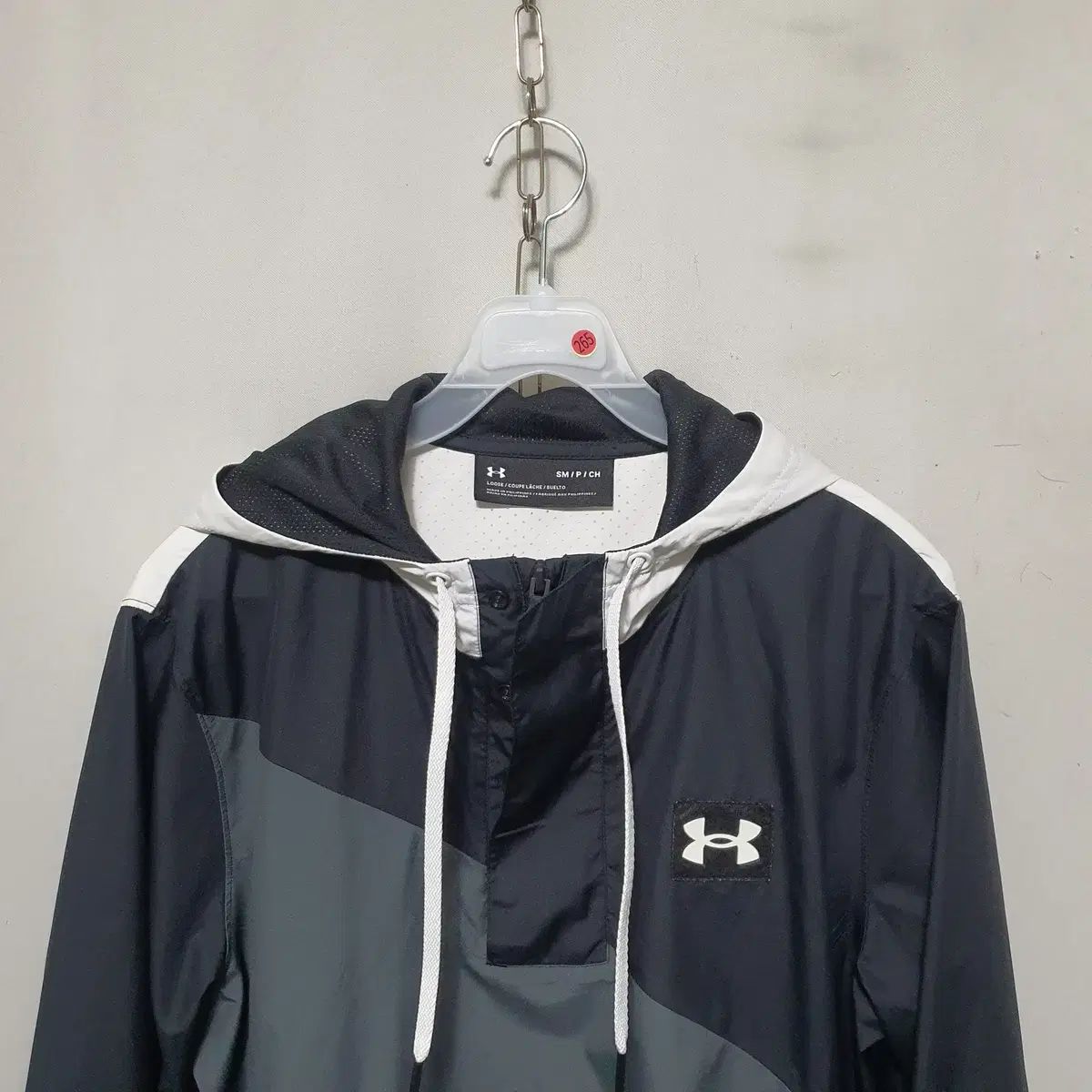 0264) UNDER ARMOUR アンダーアーマー ユニセックス 秋冬 ウーブン クレスト Anorak（アノラック） ウィンドブレーカー S 21年式