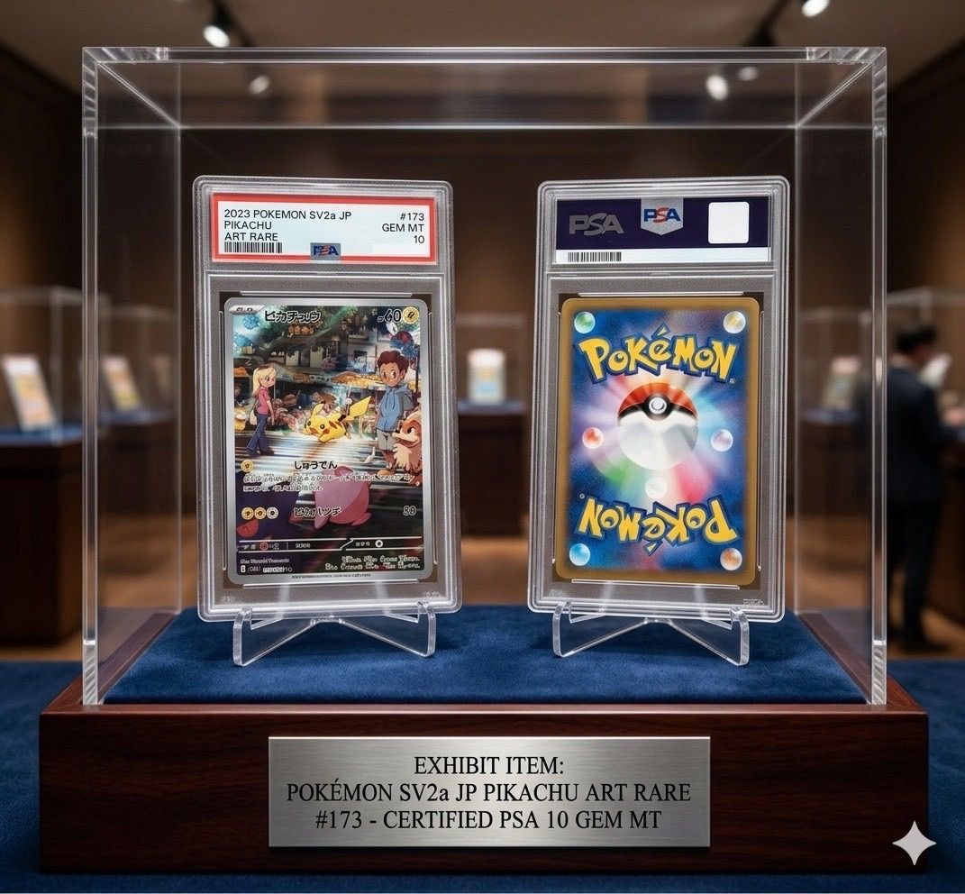 ⭐️【PSA10】 ピカチュウ AR 173/165 SV2a ポケモンカードゲーム 151 GEM MT 鑑定品 Pikachu Pokemon Card