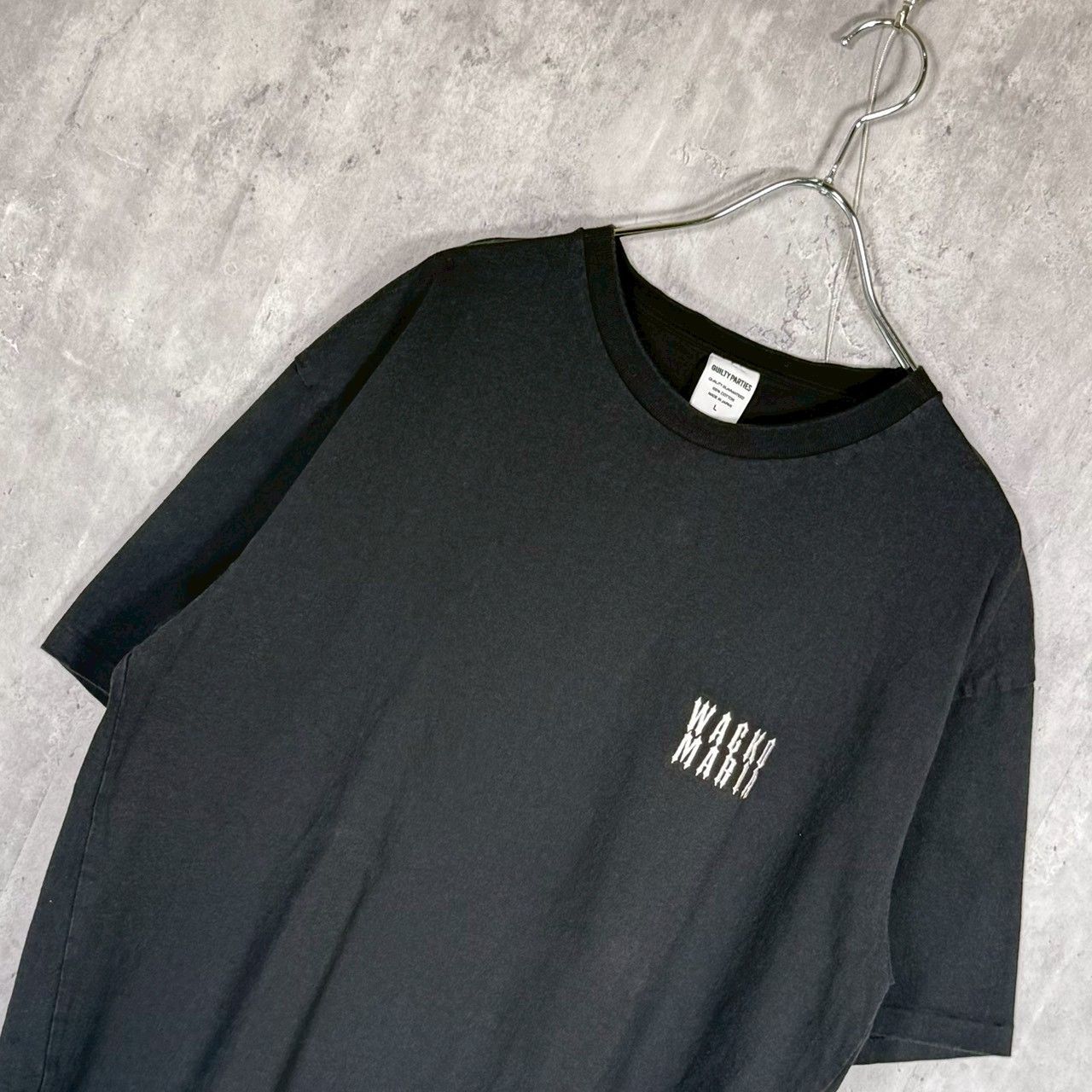 WACKO MARIA』ワコマリア（L）ヘビーウェイトクルーネック ロゴ T