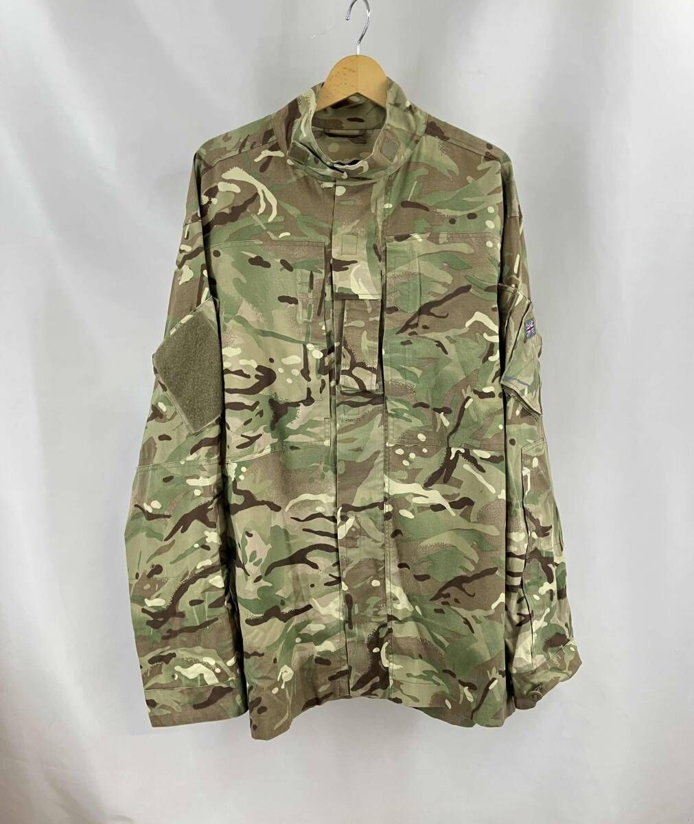 ★ MILITARY ミリタリー 長袖シャツ ジャケット SMOCK COMBAT WINDPROOF MTP イギリス軍 サイズ190/112 迷彩 通年 7,260円
