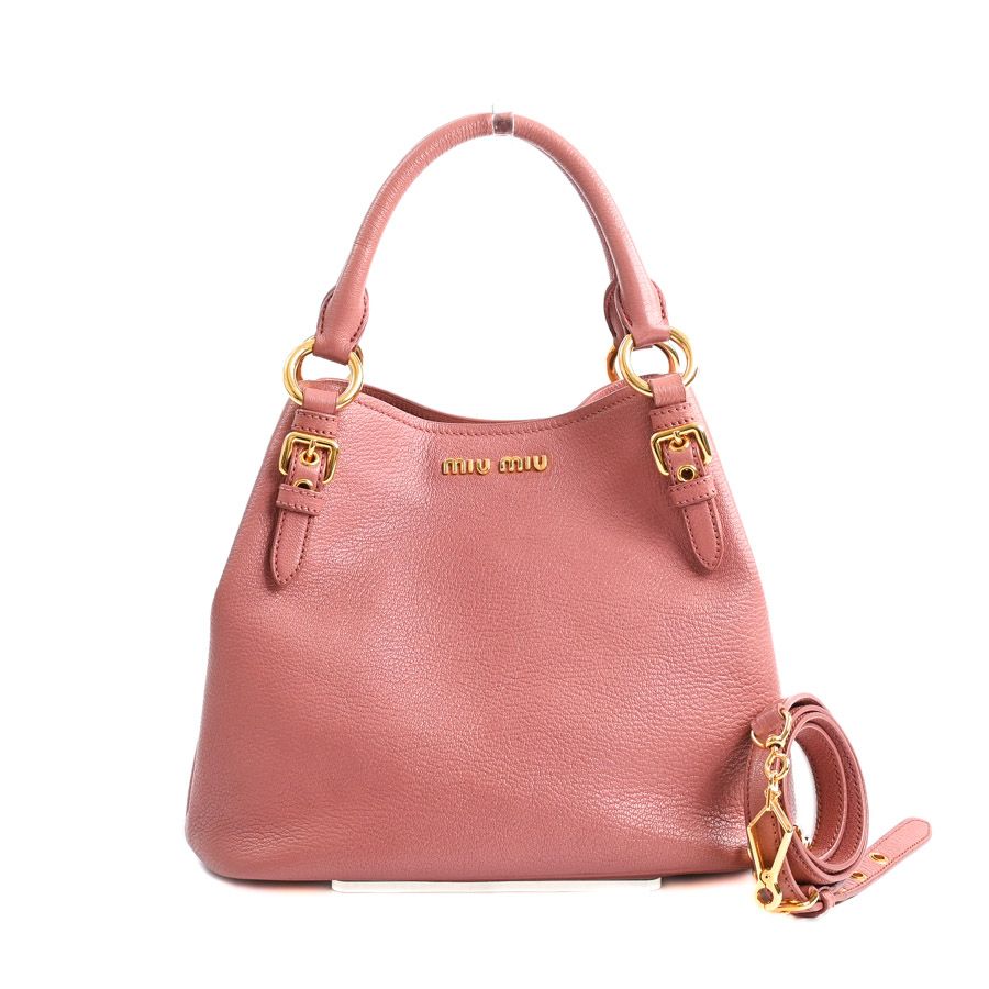 MIU MIU ミュウミュウ ハンドバッグ 2WAYハンド RN0886 - メルカリ