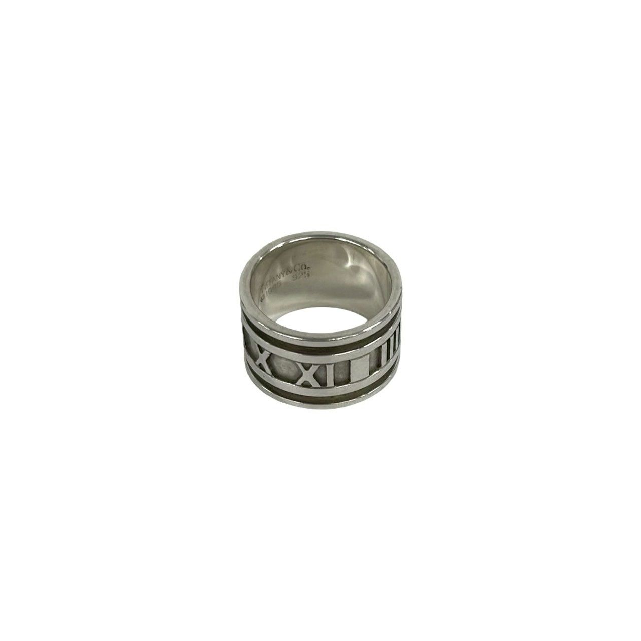 極 美品 TIFFANY&Co. ティファニー ワイド アトラス リング シルバー 
