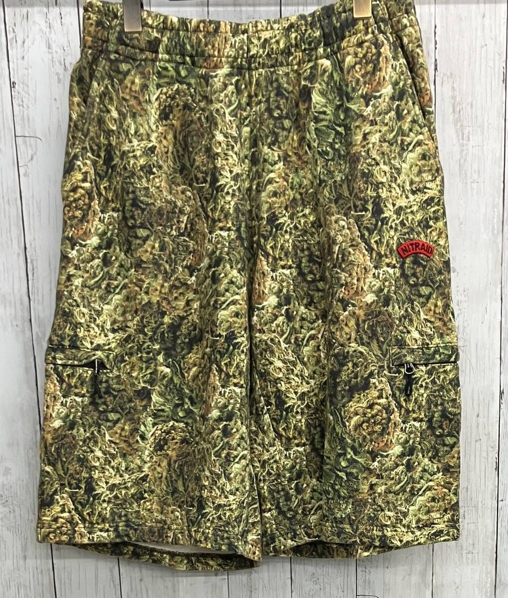 Nitraid ドープフォレスト ショートパンツ ナイトレイド ハーフパンツ 総柄 size XL