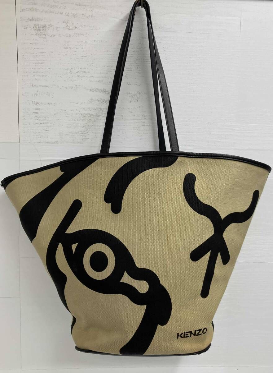 KENZO ケンゾー トートバッグ Art キャンバススモールトート KENZO 