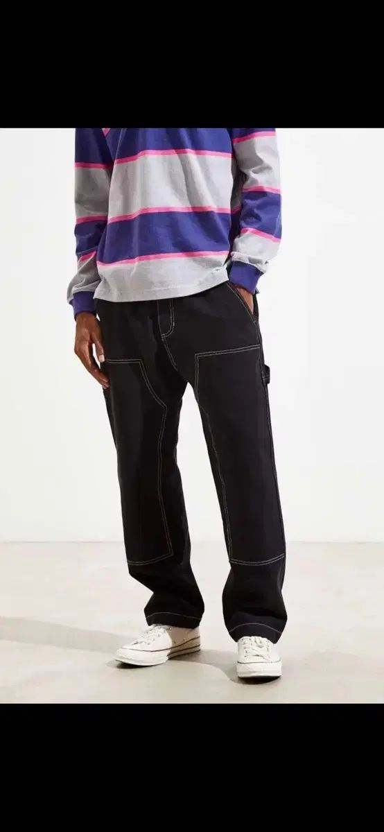 (32) STUSSY ステューシー ブラック ウォーク パンツ 6,703円