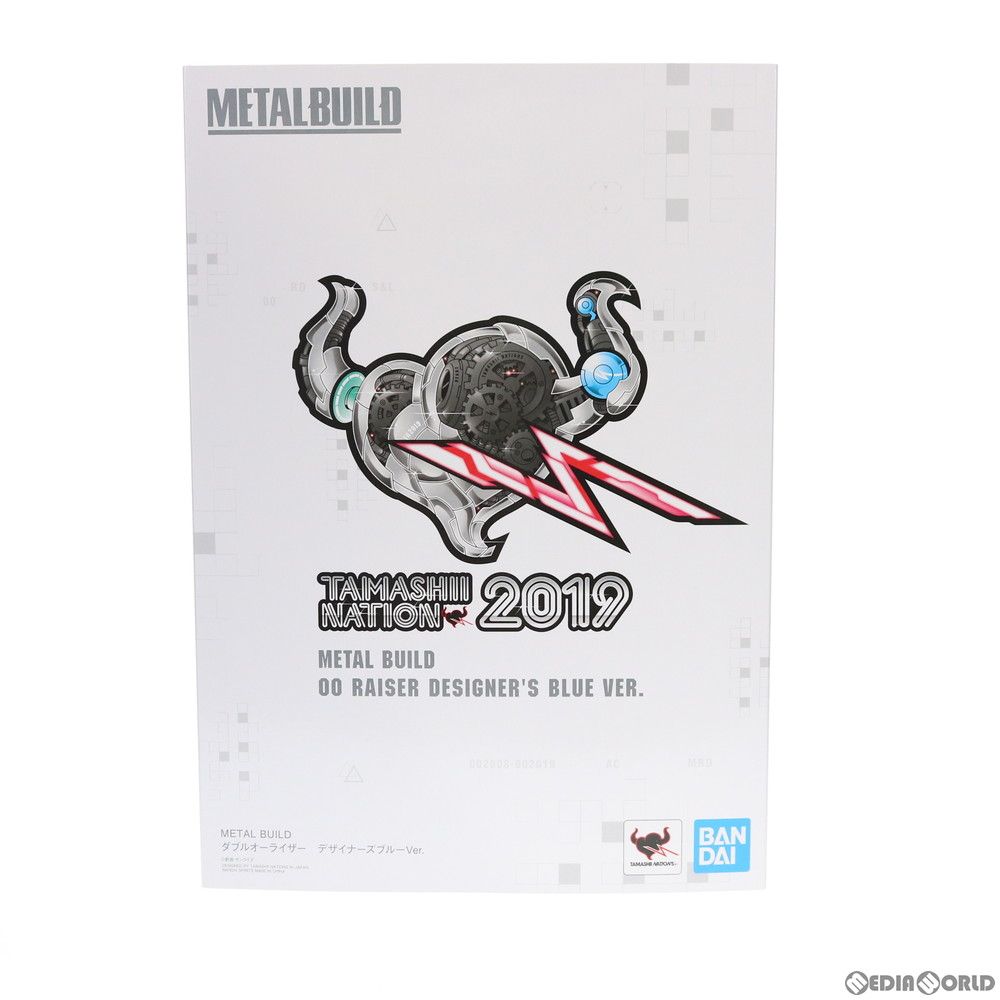 METAL BUILD ダブルオーライザー デザイナーズブルー Ver. 機動戦士ガンダム00(ダブルオー) 完成品 可動フィギュア TAMASHII NATION 2019&魂ウェブ商店限定 バンダイスピリッツ
