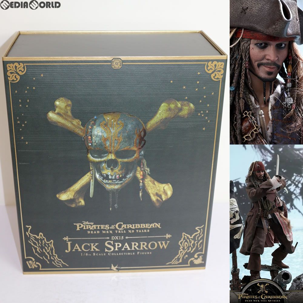 ムービー・マスターピース DX ジャック・スパロウ パイレーツ・オブ・カリビアン/最後の海賊 1/6スケール 可動フィギュア(DX#15) ホットトイズ