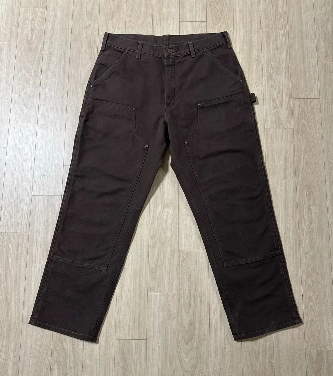 Carhartt カーハート ダブルニー ダークブラウン 34