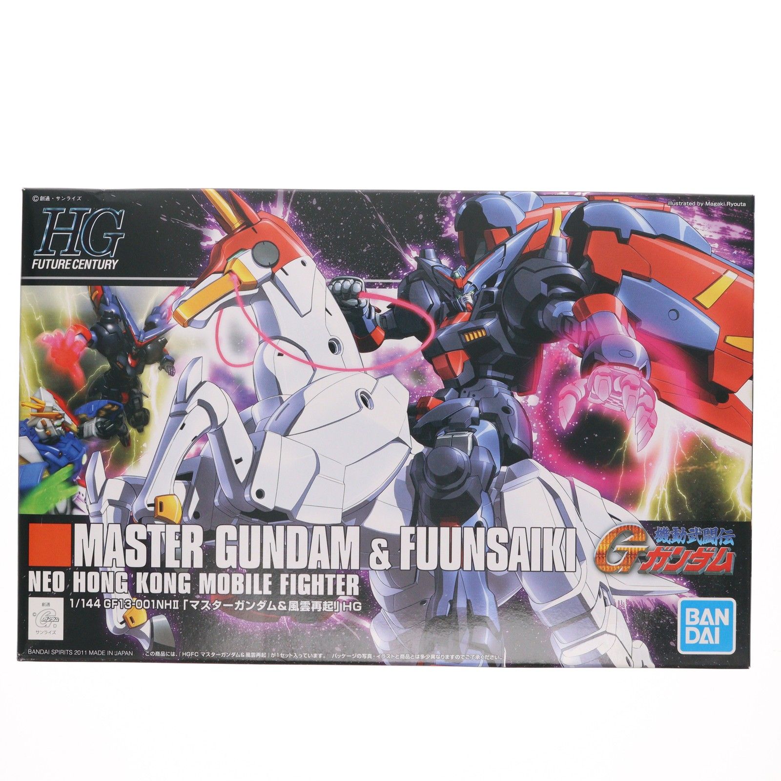(再々販) HGFC 1/144 GF13-001NHII マスターガンダム&風雲再起 機動武闘伝Gガンダム プラモデル(0170961) バンダイスピリッツ