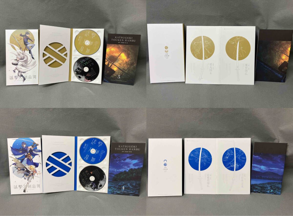 【※※※】[全6巻セット]活撃 刀剣乱舞 1~6(完全生産限定版)(Blu-ray Disc)