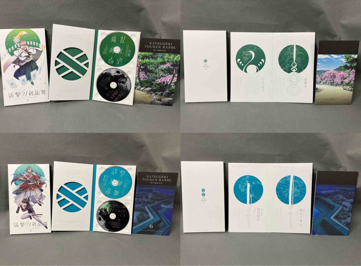 【※※※】[全6巻セット]活撃 刀剣乱舞 1~6(完全生産限定版)(Blu-ray Disc)