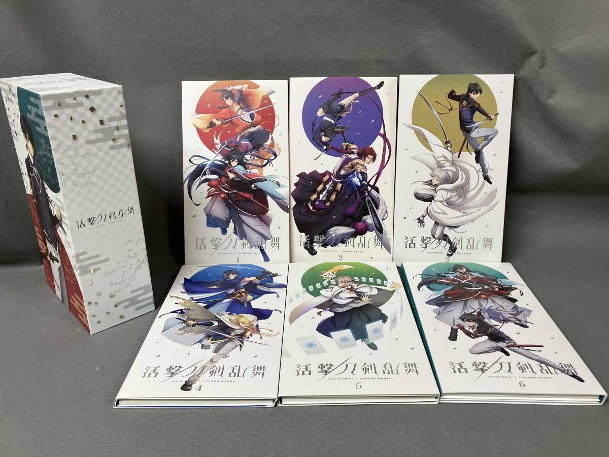 【※※※】[全6巻セット]活撃 刀剣乱舞 1~6(完全生産限定版)(Blu-ray Disc)