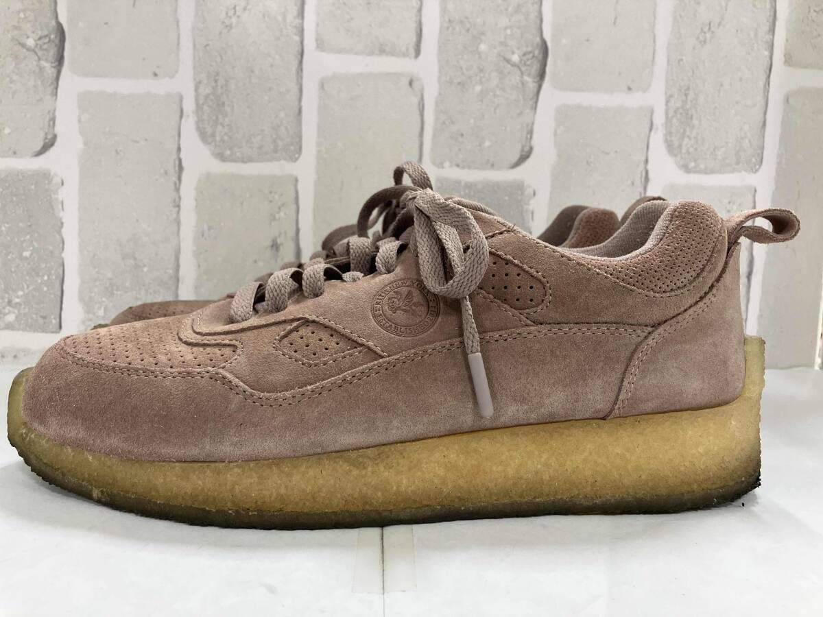 Clarks Fiegスニーカー スモークピンク 26.0cm 通年