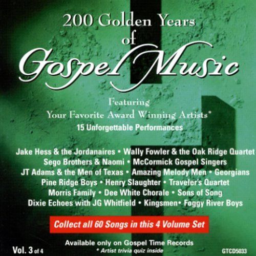 【CD】200 Years of Gospel Music: Gospel Artists 3