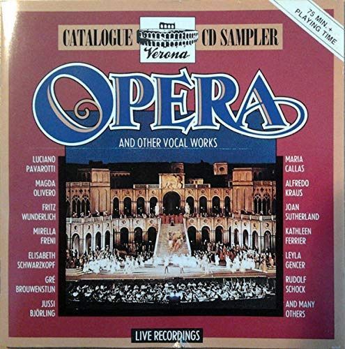 【CD】Opera & Other Vocal Works