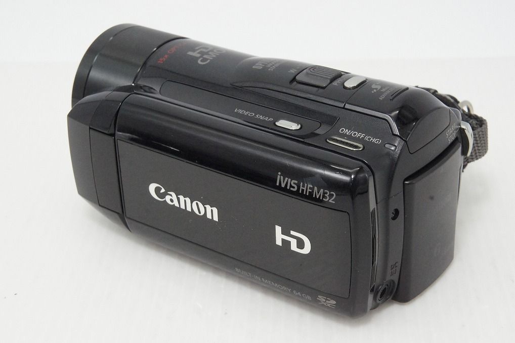 Canon キヤノン iVIS HF M32 デジタルビデオカメラ ブラック 260430p