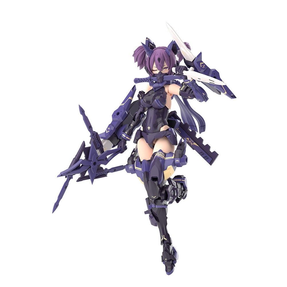 メガミデバイス 1/1 朱羅 忍者 枢(あすら にんじゃ かなめ) 影衣(SHADOW EDITION) フルパッケージ プラモデル(KP839) コトブキヤ