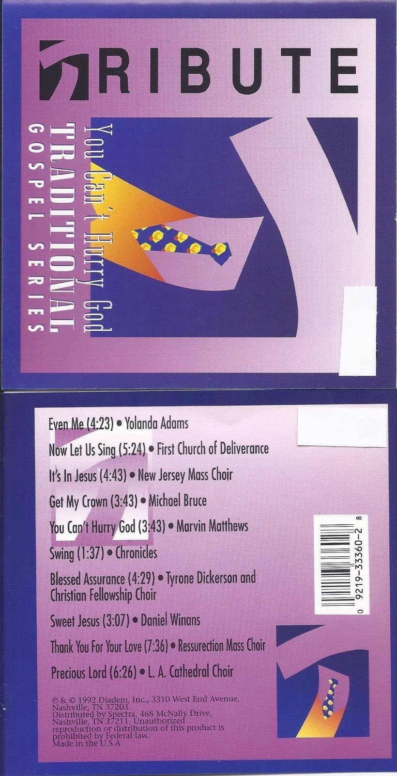 【CD】You Can't Hurry God
