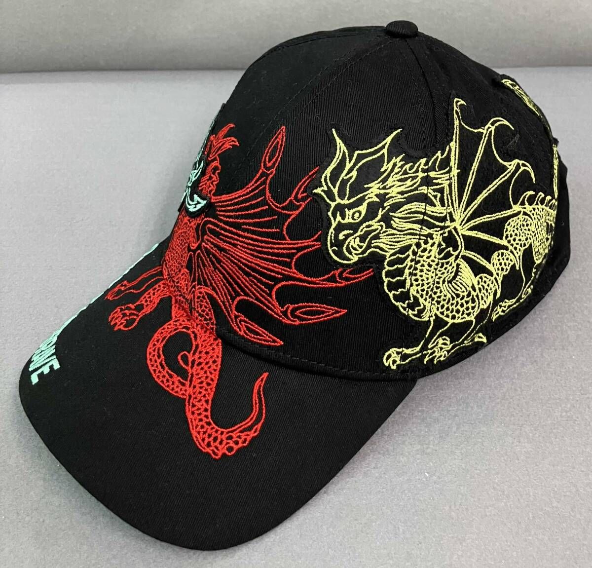 DIESEL ディーゼル キャップ サイズ 2 黒 ブラック DRAGON HAT 21SSC