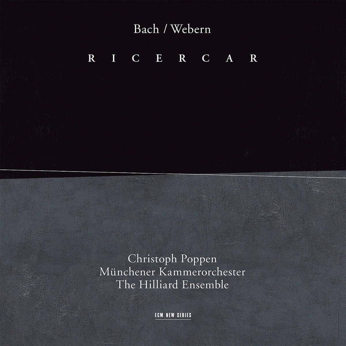 【CD】Bach / Webern: Ricercar