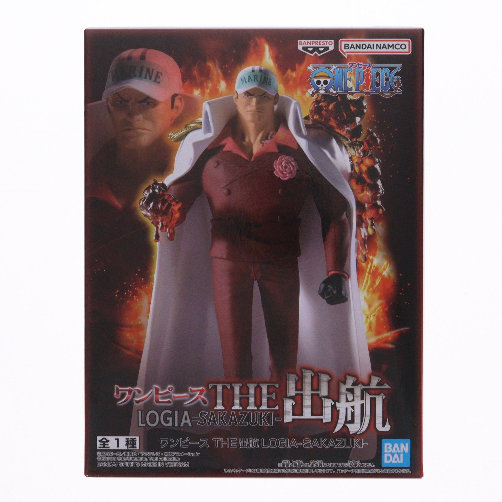 新品未使用品　ONE PIECE レカフィグ サカズキ フィギュア サカズキ(赤犬) ワンピース THE出航 LOGIA-SAKAZUKI- ONE PIECE