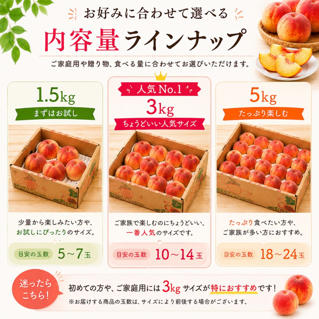 ワッサー 約3kg 家庭用優品 長野産 - メルカリ