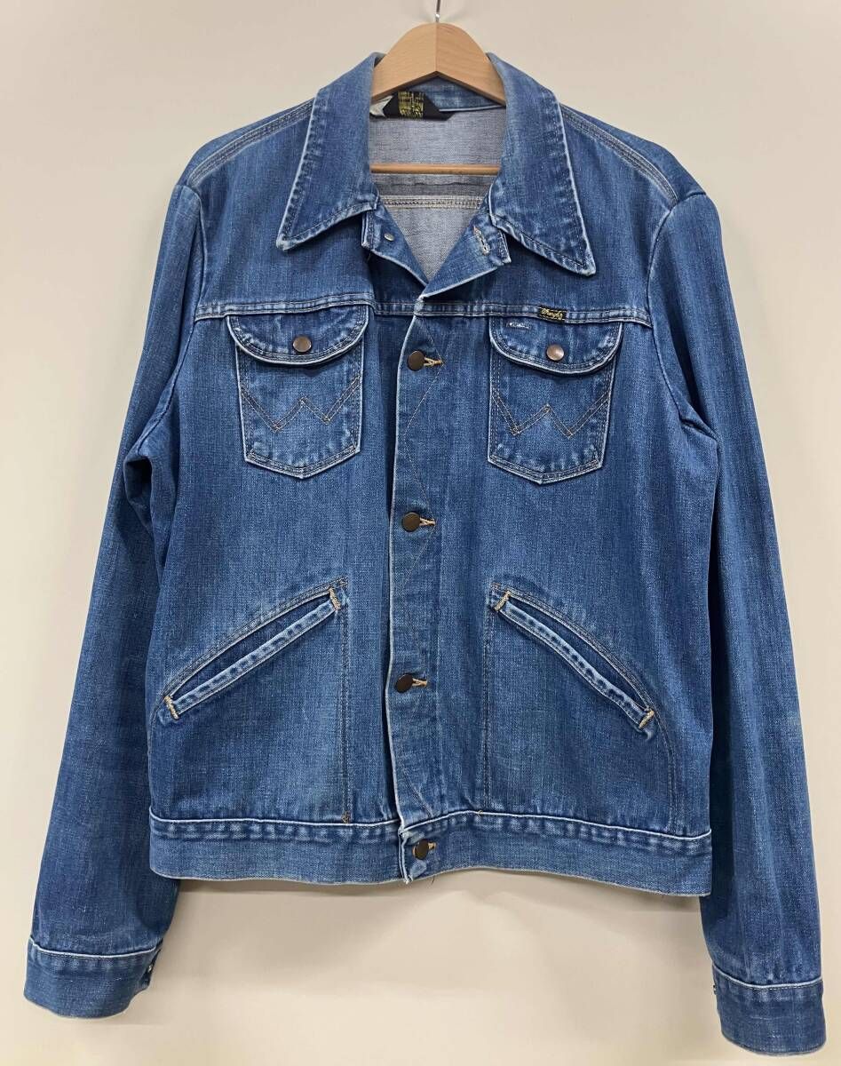 Wrangler / ラングラー デニムジャケット ジージャン 80s USA製 サイズ44 WPL6428