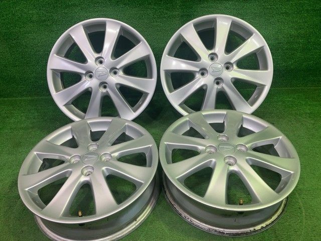 ダイハツ DAIHATSU 純正 ムーヴ L175S ホイール アルミ シルバー 16インチ 4.5J 4穴 4本 100 +45 42611-B2400