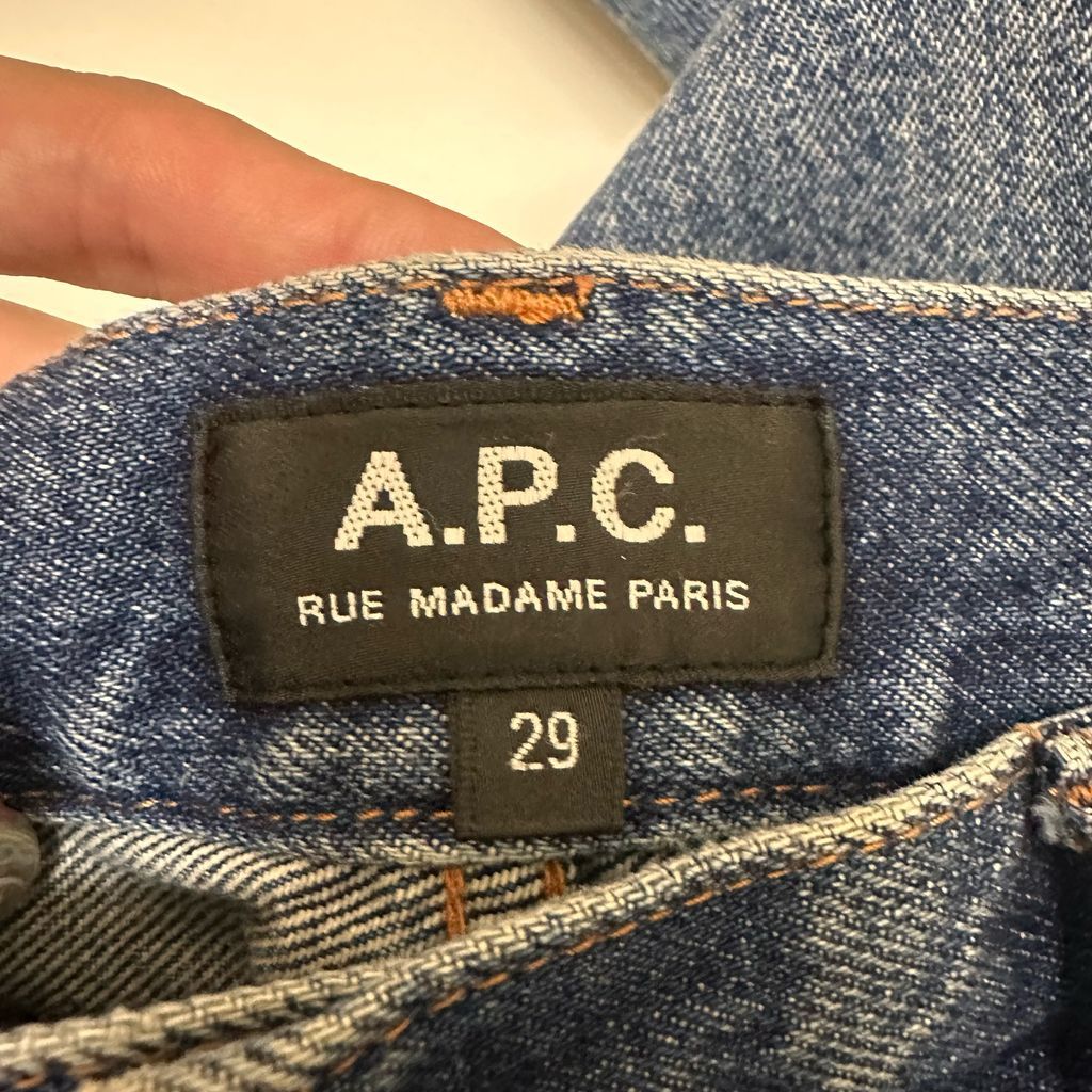 A.P.C アーペーセー JEANS VOILE-DENIM DELAVE 90'S デニムパンツ