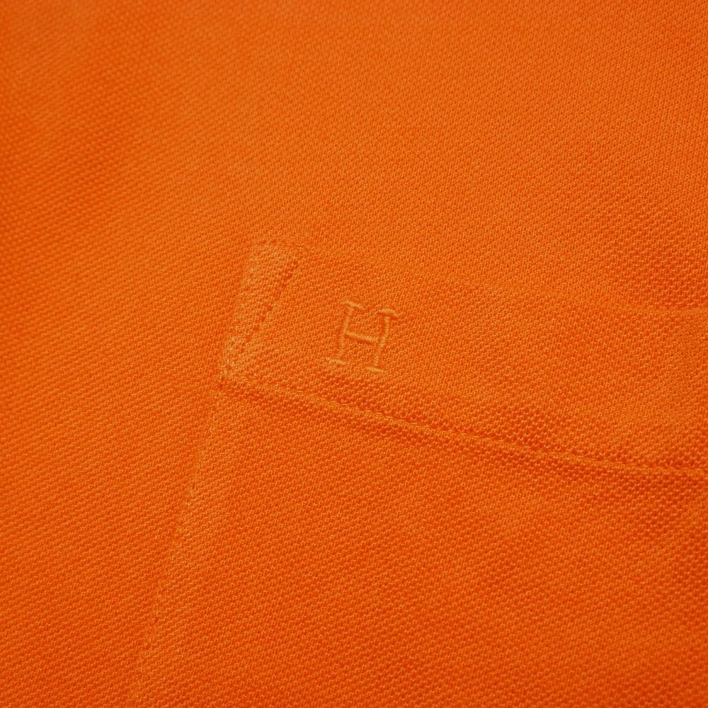 □美品□HERMES エルメス ポロシャツ サイズXXL Hロゴ刺繍 半袖