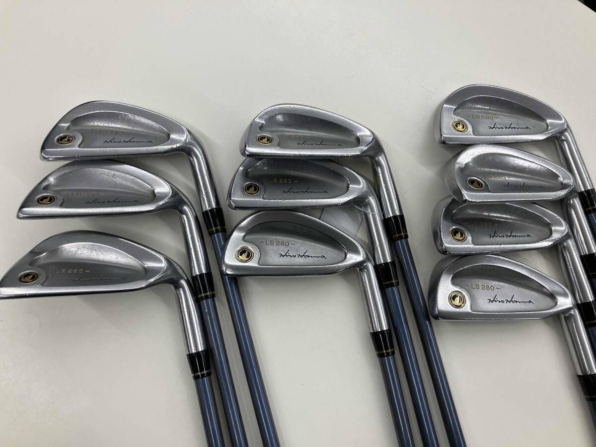 HONMA GOLF LB-280 黒七宝 アイアンセット 10s