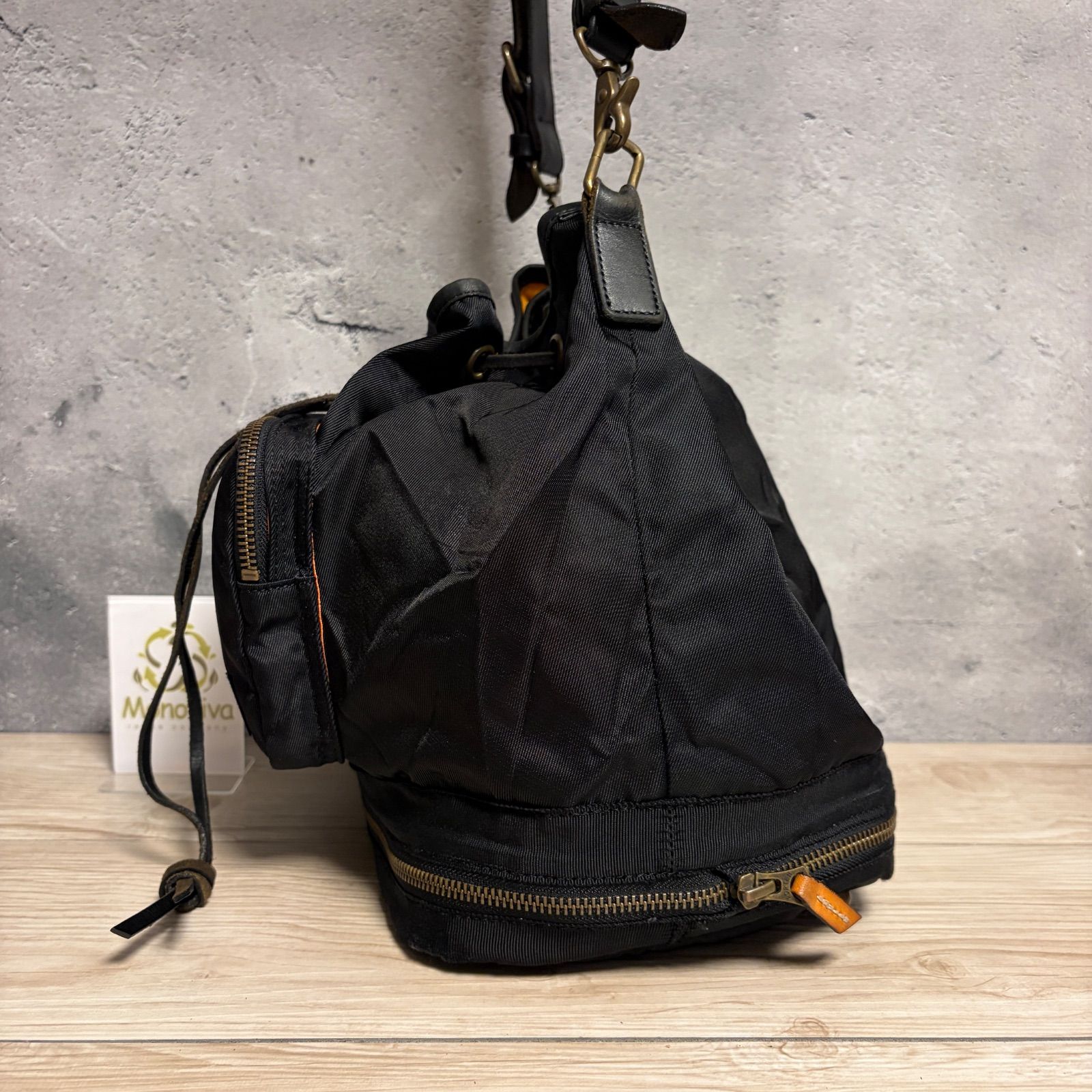 ☘️ ✨希少✨ PORTER×UNITED BAMBOO バルーンサック 巾着ショルダー 