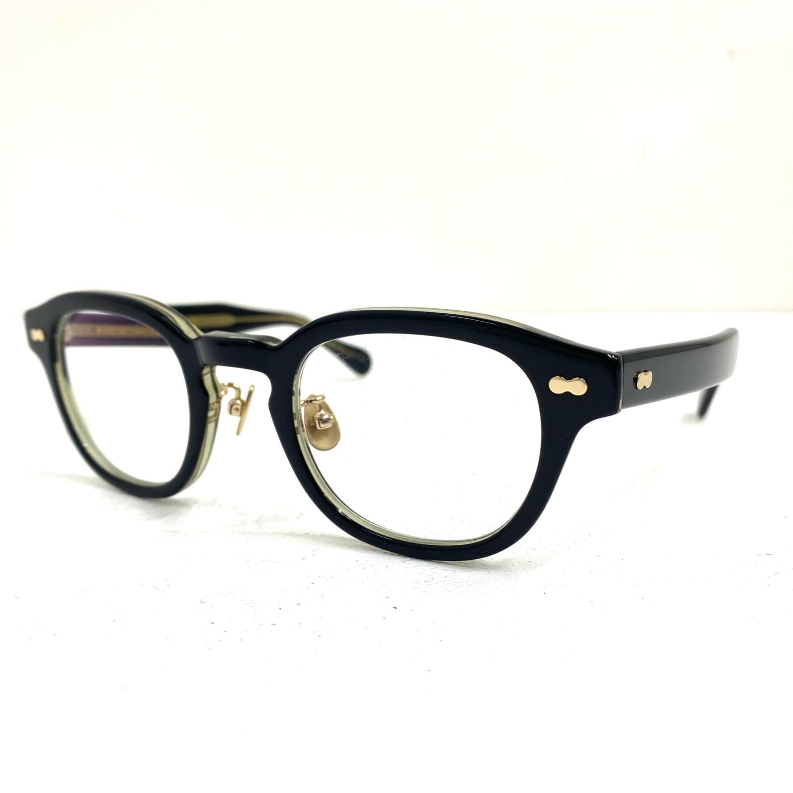【加古川店】 中古 MOSCOT | モスコット メガネ LEMITOSH 度入り BLACK ECRU2 【116】