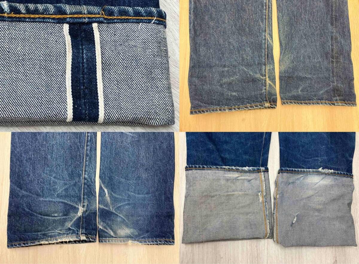 LEVI’S/リーバイス 501XX ジーンズ デニムパンツ USA製 両面ビッグE ボタン裏555 バレンシア工場 紙パッチ 1996年製 W34 L36