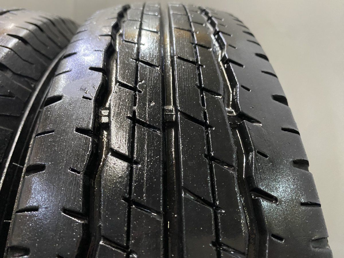 DUNLOP SP175L 155/80R14 88/86NLT 14インチ 夏タイヤ 4本 23年製 バリ