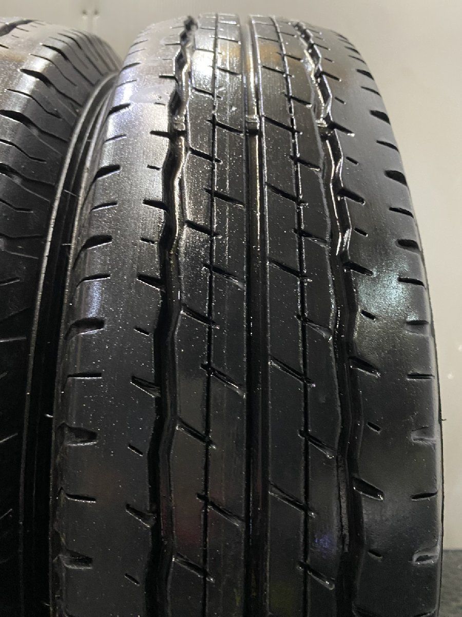 DUNLOP SP175L 155/80R14 88/86NLT 14インチ 夏タイヤ 4本 23年製 バリ