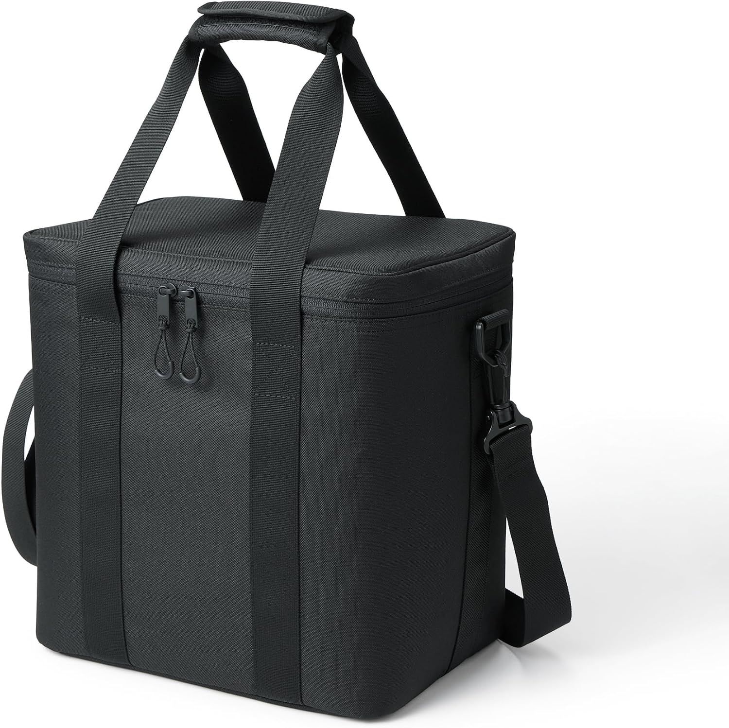 無印良品 保冷バッグ Lサイズ 黒 32×30×21cm ポリエステル製 アルミ蒸着加工 アウトドア キャンプ ピクニック 買い物 エコバッグ
