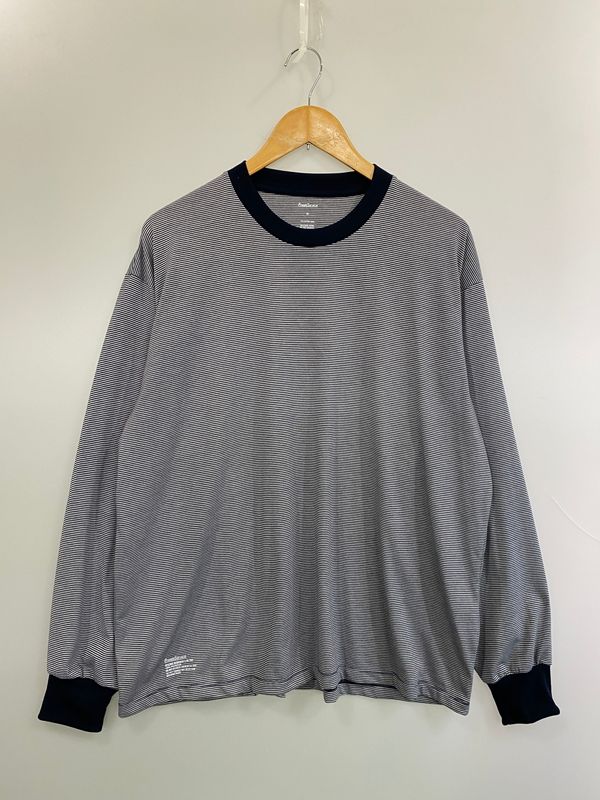 【中古品】 FRESHSERVICE フレッシュサービス MICRO BORDER L S TEE FSC261-70168 マイクロボーダー ロングスリーブ Tシャツ 長袖 ロンT メンズ トップス 【140-260521-em-18-min】