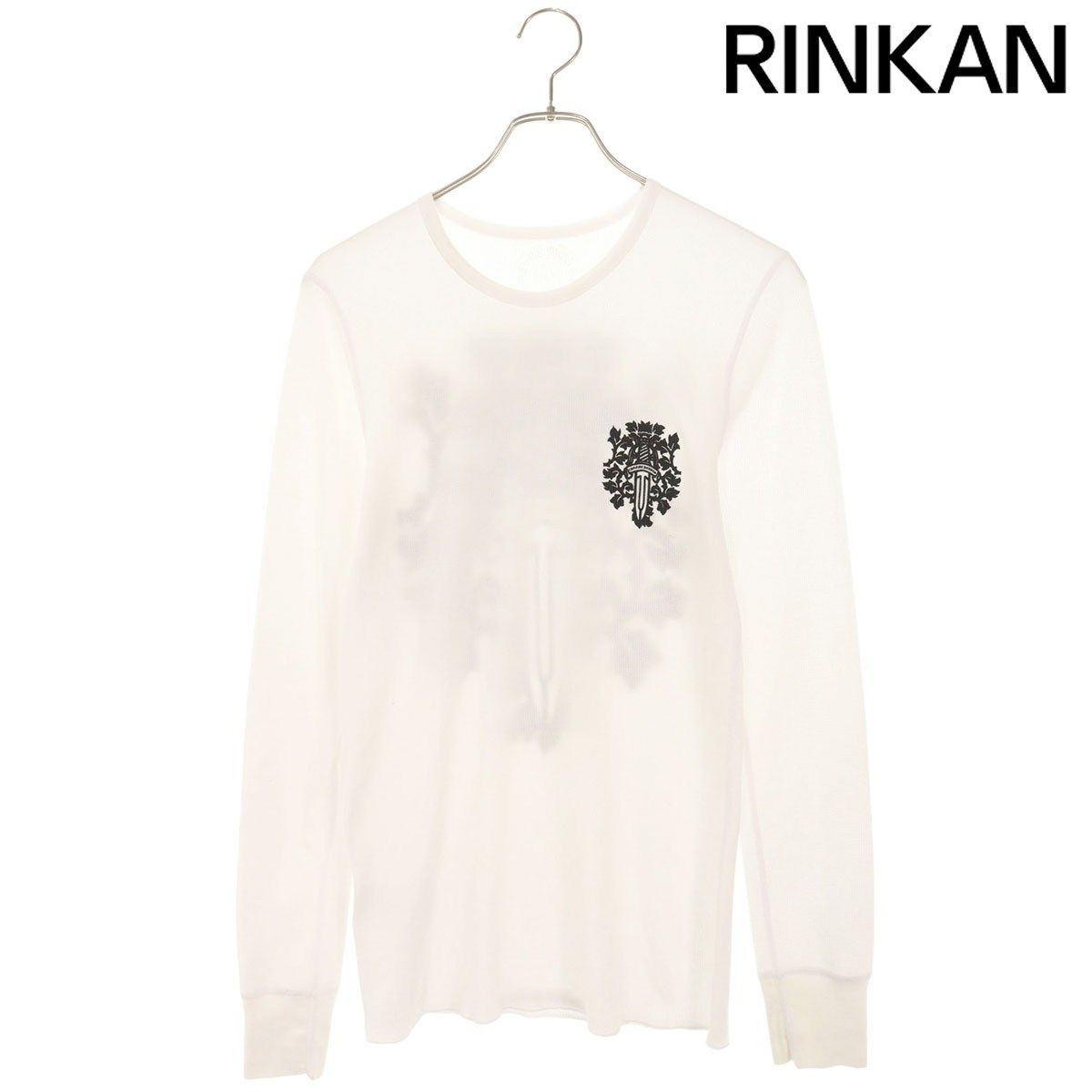 クロムハーツ Thermal L/S ダガープリントサーマル生地長袖カットソー メンズ M