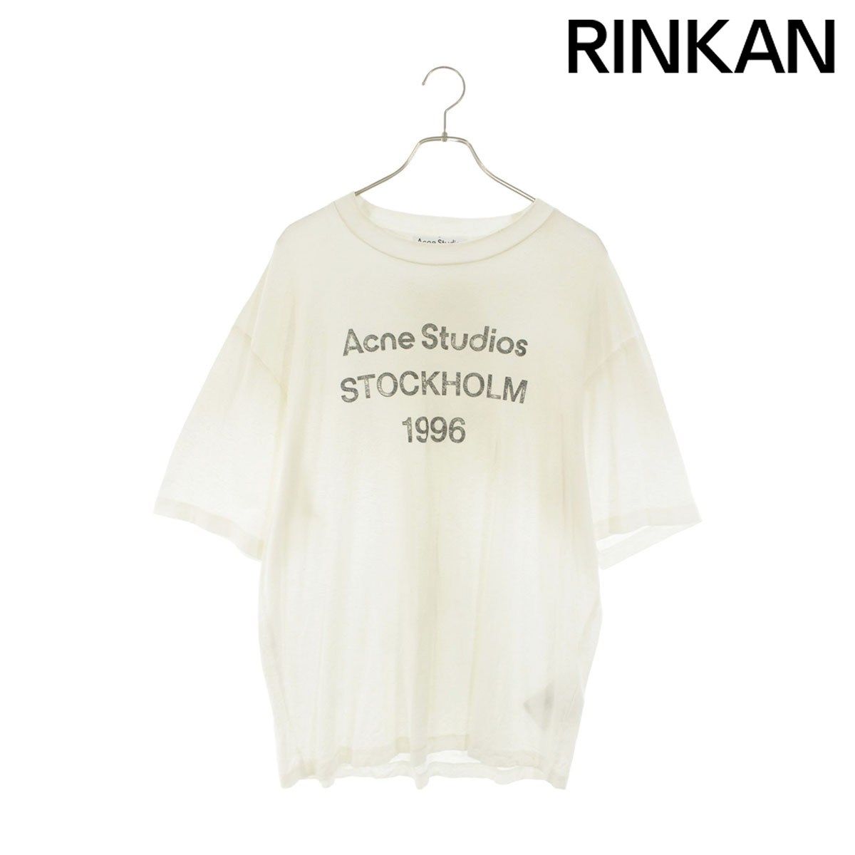 アクネストゥディオズ FN-UX-TSHI000013 ロゴプリントTシャツ メンズ M