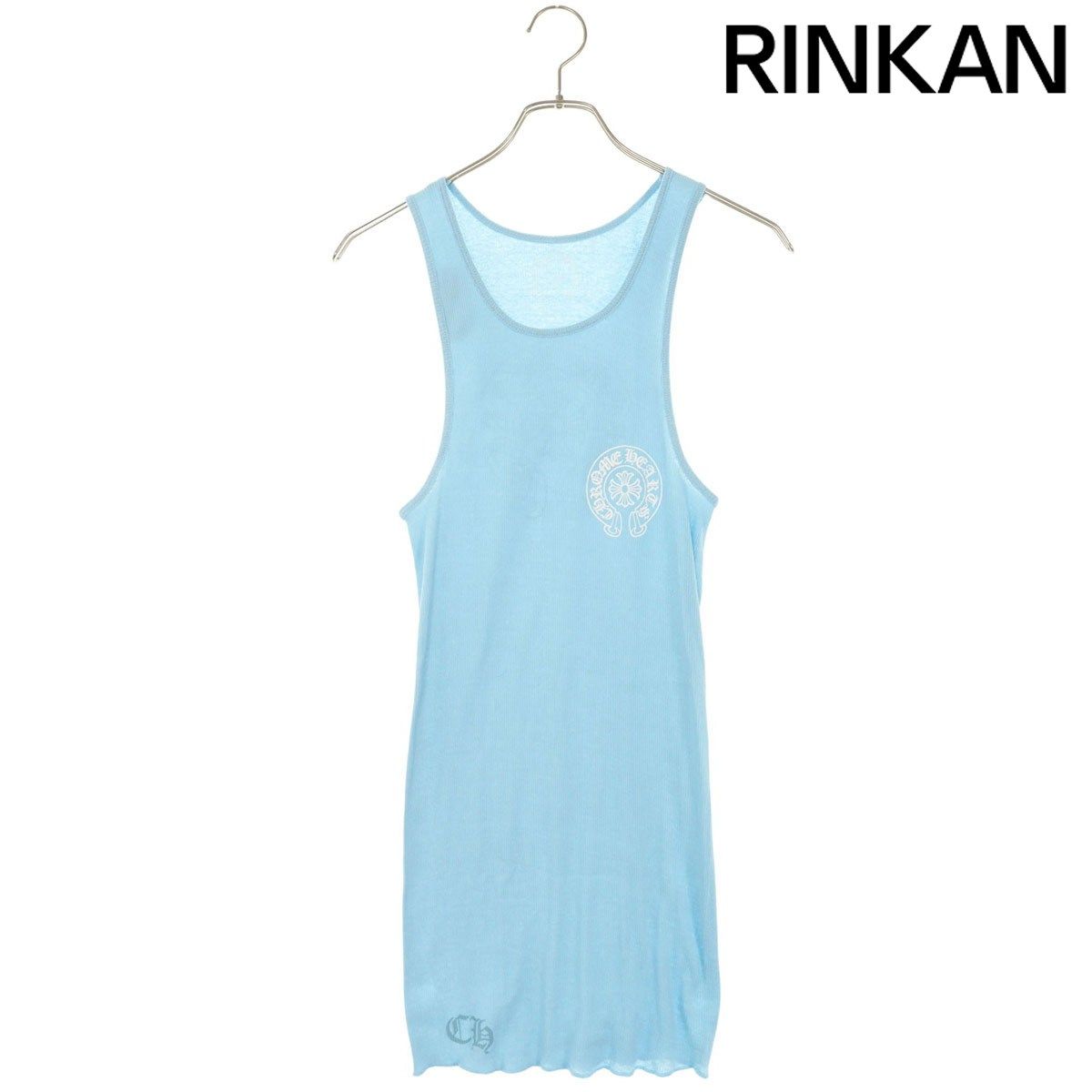 クロムハーツ RIB TANK バックホースシュープリントタンクトップ メンズ XL