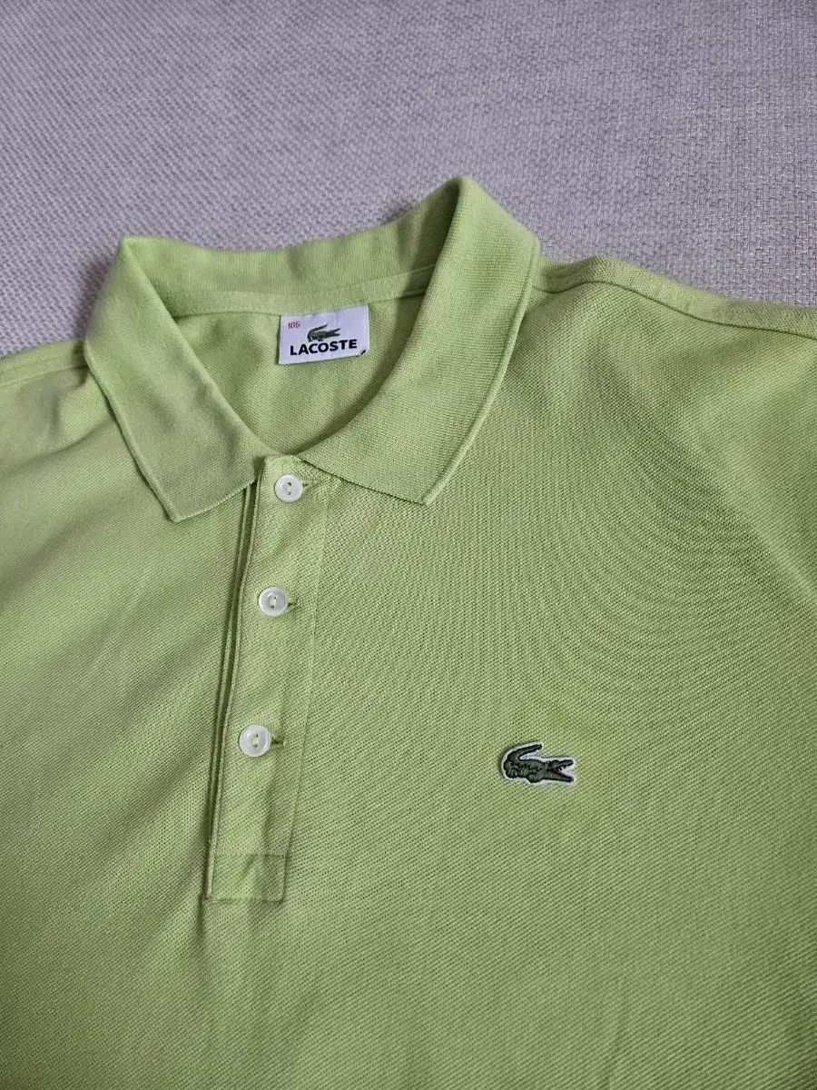 LACOSTE ラコステ カラーTシャツ ライム L