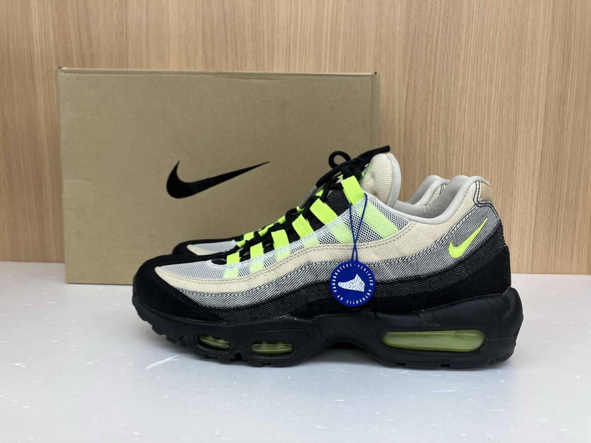 NIKE ナイキ AIR MAX 95 エアマックス 95 DD9519-001 スニーカー 27 ブラック イエロー 通年