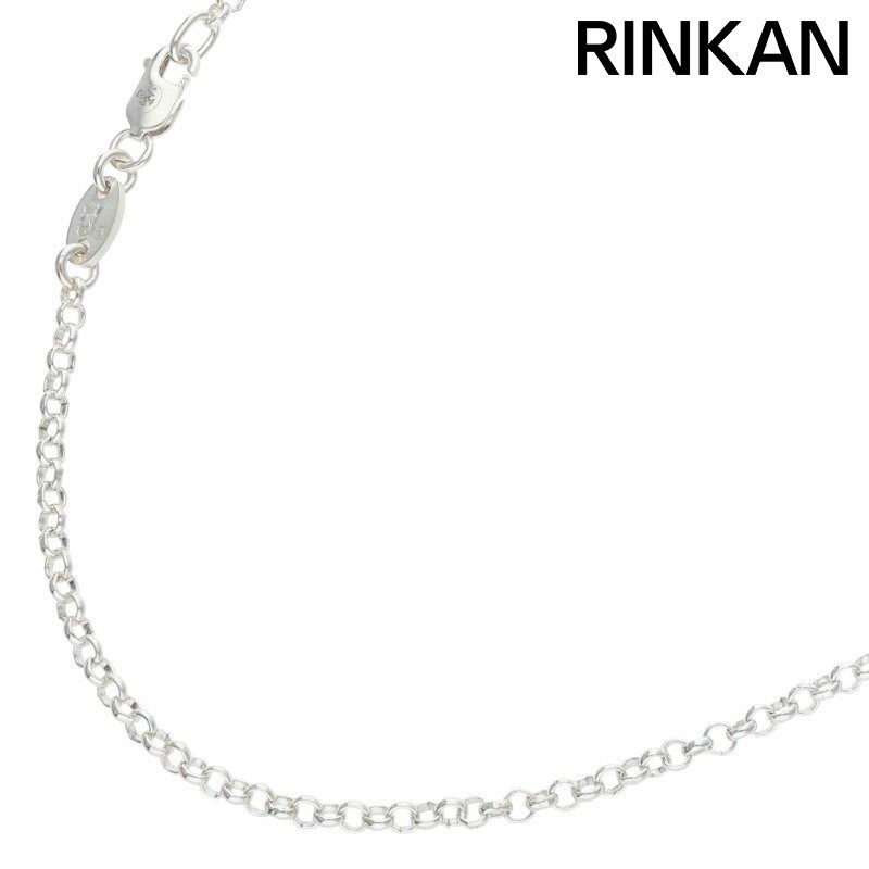 クロムハーツ NECKCHAIN R18/ロールチェーン18inch シルバーネックレス