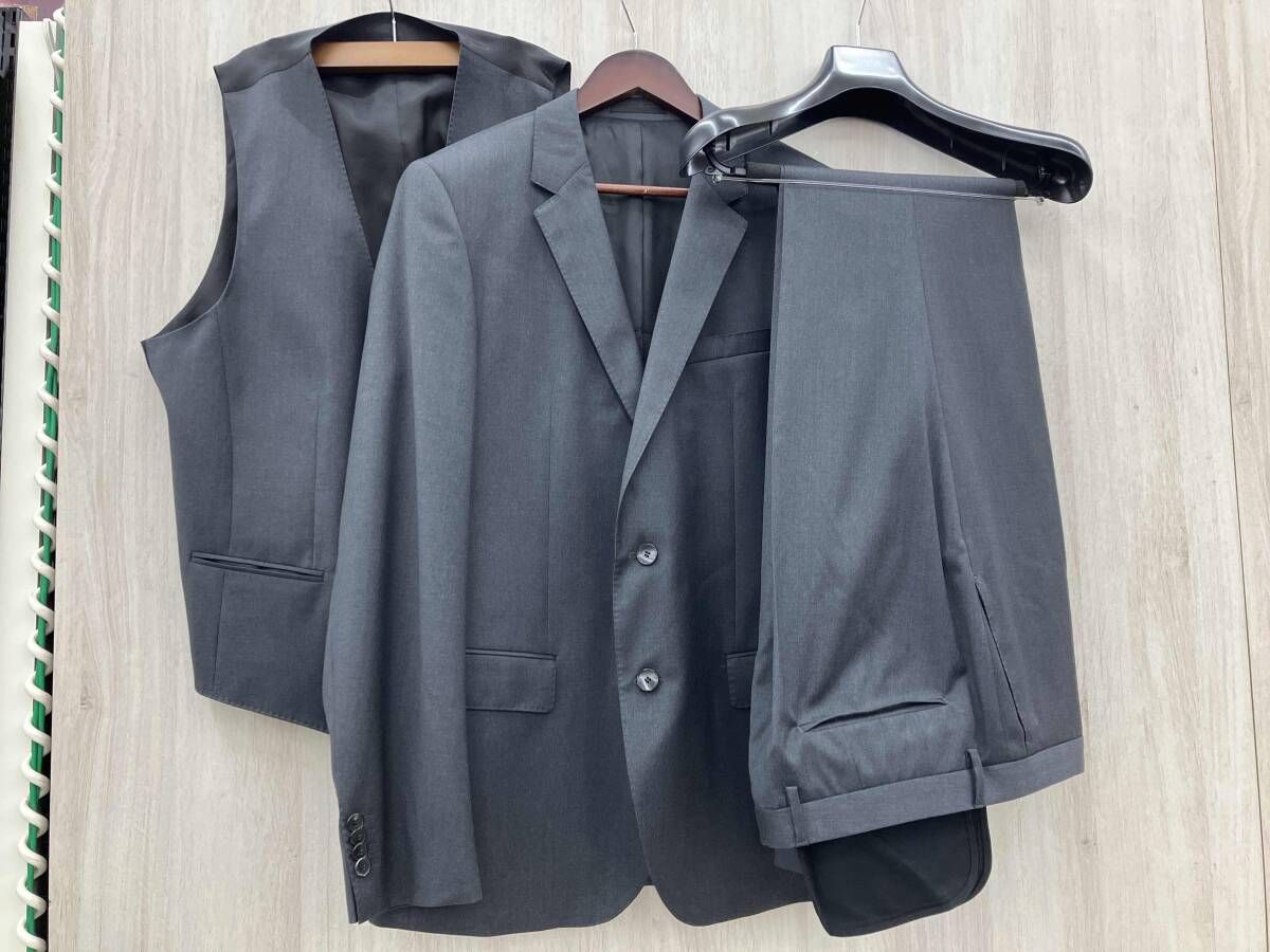 HUGO BOSS アウター　guabellosuper 120 3ピース　10191512 グレー　サイズ不明