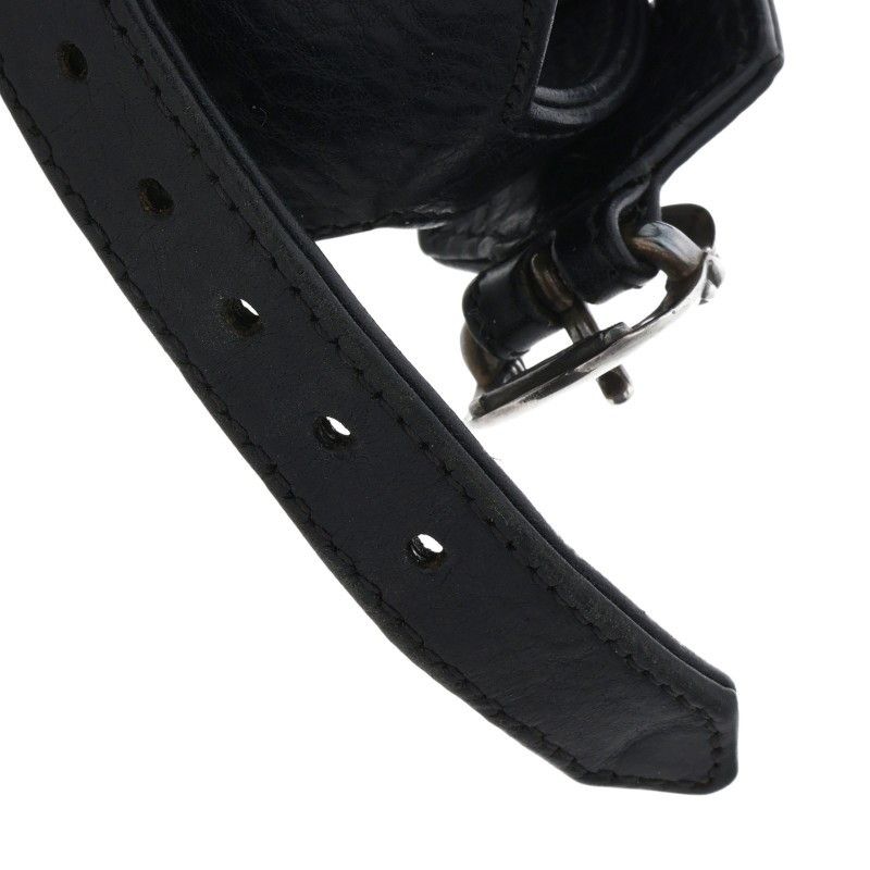 クロムハーツ RR TINY BUCKLE/ロックンロール レザーブレスレット